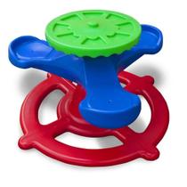 Brinquedo Gira Freso 3 Lugares - Carrossel Triplo Infantil