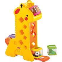 Brinquedo Girafa com Blocos Animais Com Sons Infantil Sensorial Baby Bebê +6 meses Fisher Price Mattel - B4253