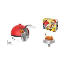 Brinquedo Giratório De Pingente Modelo Pokeball Pokémon Para Crianças: Charmander, Squirtle, Eevee E