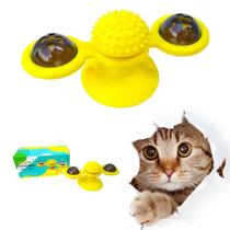 Brinquedo Giratório Interativo Divertido Para Gatos