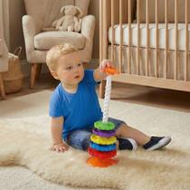 Brinquedo Giro Magico Sensorial Educativo Colorido 12 meses Engrenagem Viva Brincar