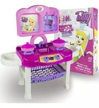 Brinquedo Grande Cozinha Infantil Menina Fogão Panelinha