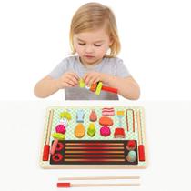 Brinquedo Grelha Churrasqueiro Madeira Tooky Brinquedo Grelha Churrasqueiro Madeira Tooky