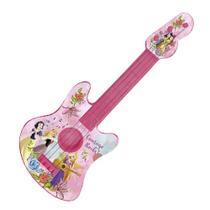 Brinquedo Guitarra Infantil Musical À Corda Disney Princesas