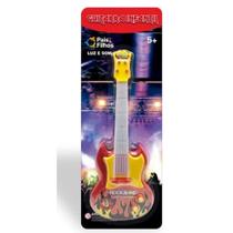 Brinquedo Guitarra Infantil Rock Band Pais e Filhos 17315