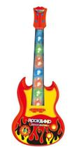 Brinquedo Guitarra Infantil Rock Band Pais e Filhos 17315