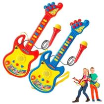 Brinquedo Guitarra Musical Portátil Alta Qualidade Brinquedo Guitarra Musical Portátil Alta Qualidade