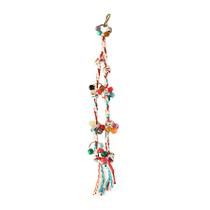 Brinquedo Happy Bird Corda Dupla para Pássaros - Cores Sortidas Brinquedo Happy Bird Corda Dupla para Pássaros - Cores Sortidas