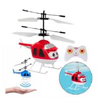 Brinquedo Helicóptero Drone Controle Remoto Sensor De Mão