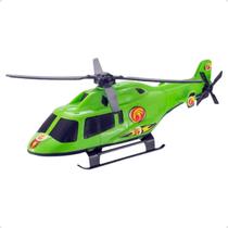 Brinquedo Helicóptero Grande 30 Cm Meninos Bs Toys