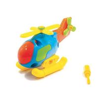 Brinquedo helicóptero monte e desmonte - pica pau