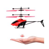 Brinquedo Helicóptero Voa Drone Sensor Infantil Recarregável