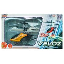 Brinquedo Helicoptero Voador Por Indução Toyng Amarelo 44032