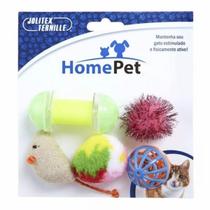 Brinquedo Home Pet Kit Gato Animado 6 Sortidos - HomePet