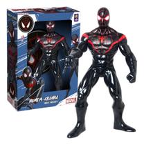 Brinquedo Homem Aranha Miles Morales Gigante Articulado Marvel Aranhaverso Para Crianças +3 anos