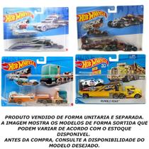 Brinquedo hot wheels caminhao transporte - mattel