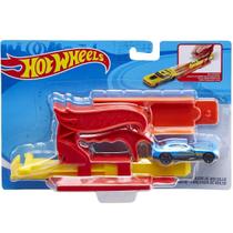 Brinquedo Hot Wheels Lançador Com Carrinho Vermelho Fth84