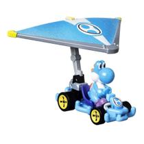 Brinquedo Hot Wheels Mario Kart fundido em 1:64 com Super Glider