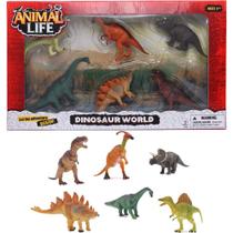 Brinquedo Infantil 6 Dinossauros Jurassic Fun Dino Multikids BR1467 - Multilaser