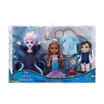 Brinquedo Infantil A Pequena Sereia Set de Bonecas com Ariel, Ursula e Eric Sunny - 003908 Brinquedo Infantil A Pequena Sereia Set de Bonecas com Ariel, Ursula e Eric Sunny - 003908