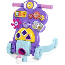 Brinquedo Infantil Andador Didático Bebê Piloto Rosa - TaTeTi