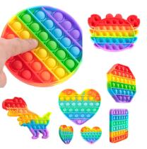 Brinquedo Infantil Anti Stress Variados Bolhas Coloridas