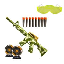 Brinquedo Infantil Arma Nerf Tiro ao Alvo