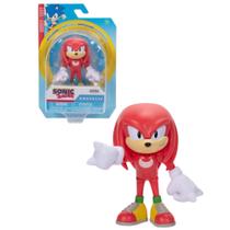 Brinquedo Infantil Articulado Knuckles Clássico 6cm do Universo Sonic Sunny - 004557