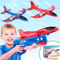 Brinquedo Infantil Avião Com Lançador Aircraft