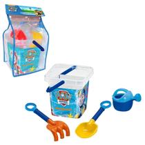 Brinquedo Infantil Baldinho de Praia Patrulha Canina Fun