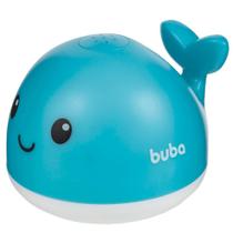 Brinquedo Infantil Banho Baleia Esguicha Água Com Luz Bebês Buba