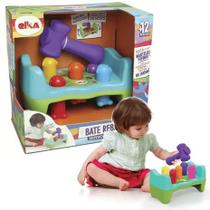 Brinquedo Infantil Bate E Rebate Minhoquinhas - Elka