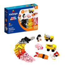 Brinquedo Infantil Bloco Criativo 150 Peças Xalingo - 68210 Brinquedo Infantil Bloco Criativo 150 Peças Xalingo - 68210