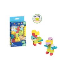 Brinquedo Infantil Blocos de Montar Macio Soft 20 Peças Xalingo - 68432