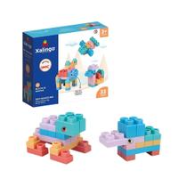 Brinquedo Infantil Blocos de Montar Macio Soft BIG 33 Peças Xalingo - 68465 Brinquedo Infantil Blocos de Montar Macio Soft BIG 33 Peças Xalingo - 68465