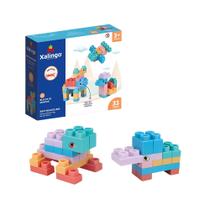Brinquedo Infantil Blocos de Montar Macio Soft BIG 33 Peças Xalingo - 68465 Brinquedo Infantil Blocos de Montar Macio Soft BIG 33 Peças Xalingo - 68465