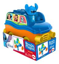 Brinquedo Infantil Blocos Magicos Van Do Stitch Disney Elka Brinquedo Infantil Blocos Magicos Van Do Stitch Disney Elka