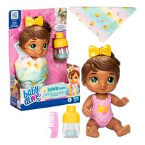 Brinquedo Infantil Boneca Baby Alive Bebê Shampoo Sophia Sparkle (Morena) Hasbro - 18526