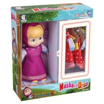 Brinquedo Infantil Boneca Closet da Masha Roupinhas Cotiplas 2567