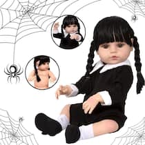 Brinquedo Infantil Boneca Menina Vavinha Silicone Linda Brinquedo Infantil Boneca Menina Vavinha Silicone Linda