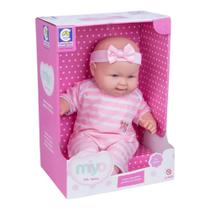 Brinquedo Infantil Boneca Miyo Rosa Menina Cotiplas 2247