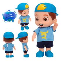 Brinquedo Infantil Boneco Aventureiro Azul Luccas Neto 27cm Brinquedo Infantil Boneco Aventureiro Azul Luccas Neto 27cm