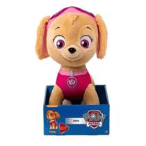 Brinquedo Infantil Boneco De Pelúcia Patrulha Canina Desenho Grande 30 Cm Original Netflix