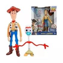 Brinquedo Infantil Bonecos Woody Xerife Garfinho Toy Story