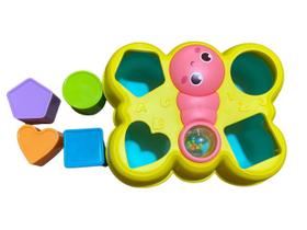 Brinquedo Infantil Borboleta c/ Blocos De Encaixar Didático