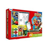 Brinquedo Infantil Box De Atividades E Jogos Power Players Com Cartas Boneco E Adesivos Copag Brinquedo Infantil Box De Atividades E Jogos Power Players Com Cartas Boneco E Adesivos Copag