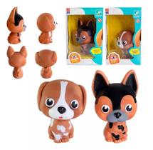 Brinquedo Infantil Cachorrinho Bob Pet Macio Diversão