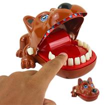 Brinquedo Infantil Cachorro Morde Dedo Tricky Dog Surpresa Diversão em Família