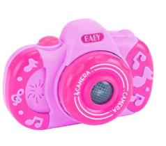 Brinquedo Infantil Câmera Fotográfica Com Luz e Som Didática
