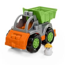 Brinquedo Infantil Caminhãozinho Caçamba Rodadinhos Blocks Truck Tateti